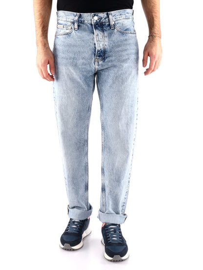 DENIM STANDARD STRAIGHT CALVIN KLEIN JEANS UOMO JEANS CHIARO