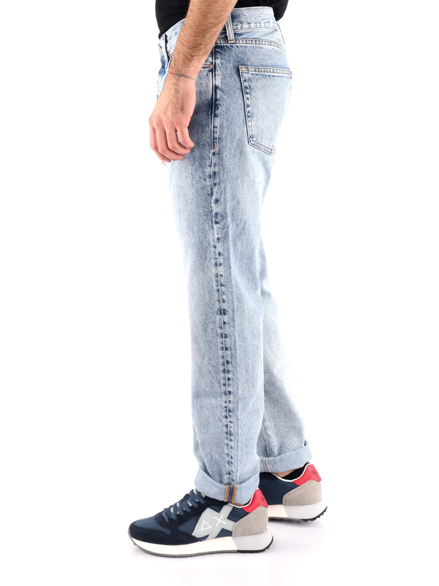 DENIM STANDARD STRAIGHT CALVIN KLEIN JEANS UOMO JEANS CHIARO