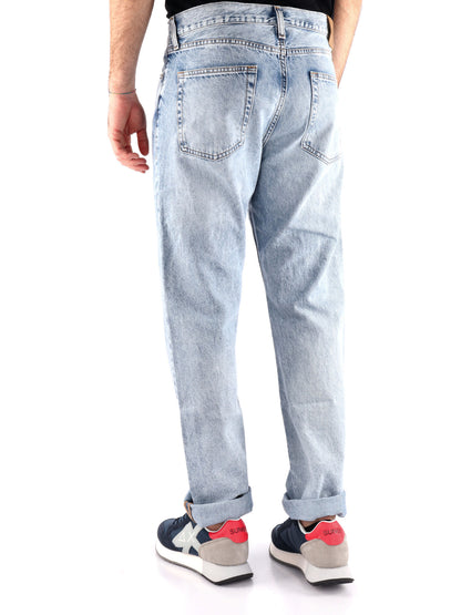 DENIM STANDARD STRAIGHT CALVIN KLEIN JEANS UOMO JEANS CHIARO