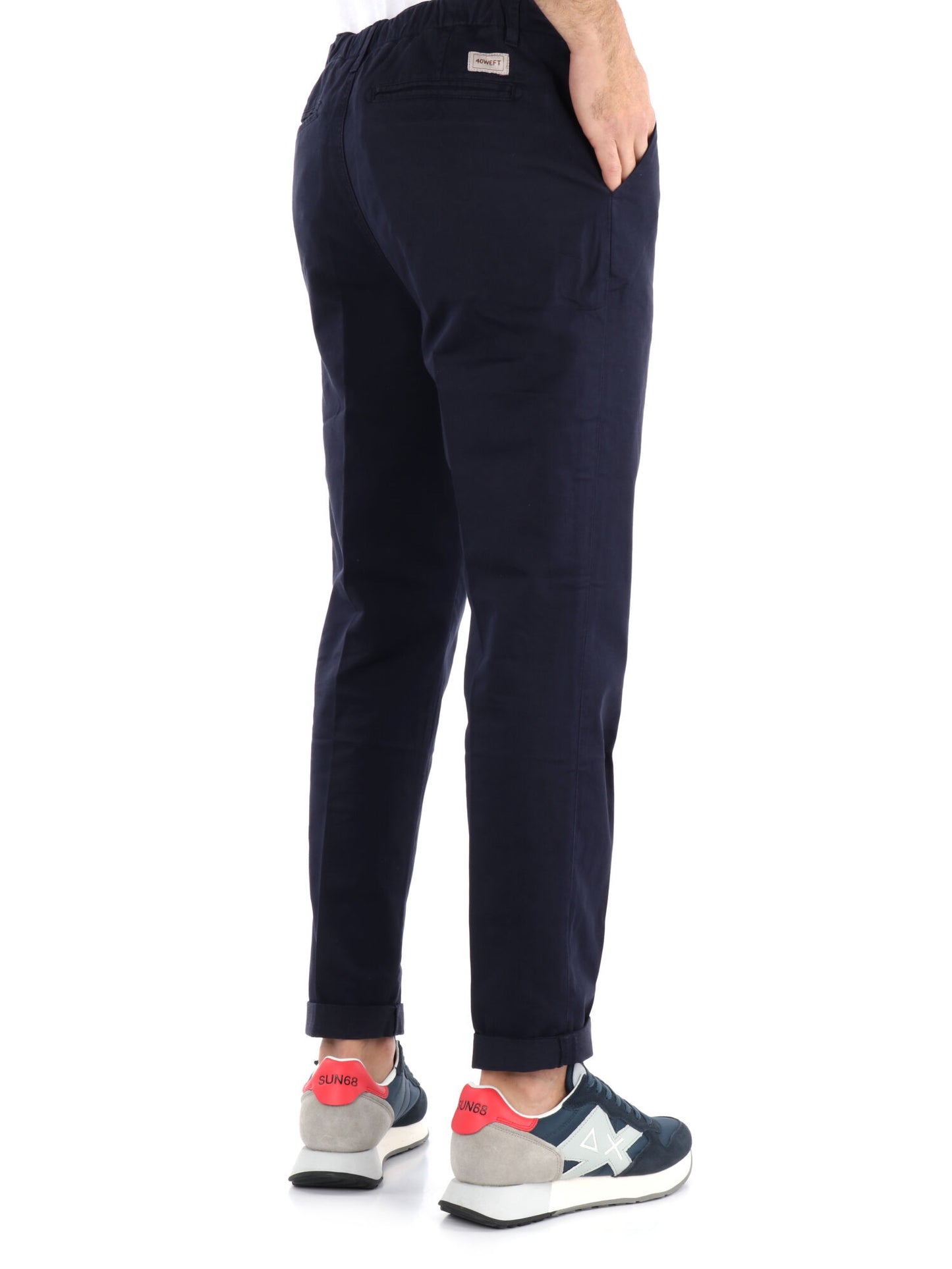 PANTALONE CON COULISSE 40WEFT UOMO BLU