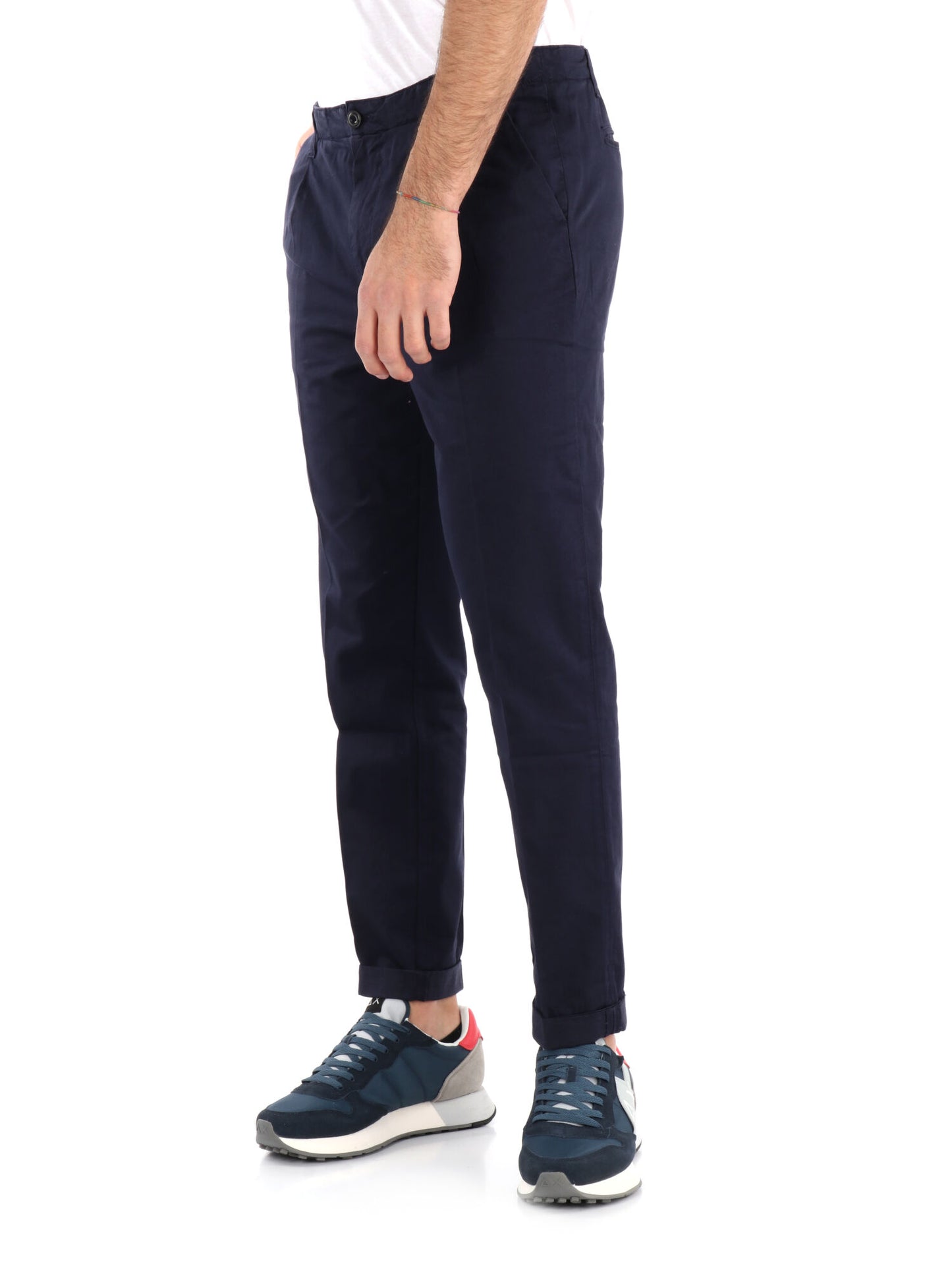 PANTALONE CON COULISSE 40WEFT UOMO BLU
