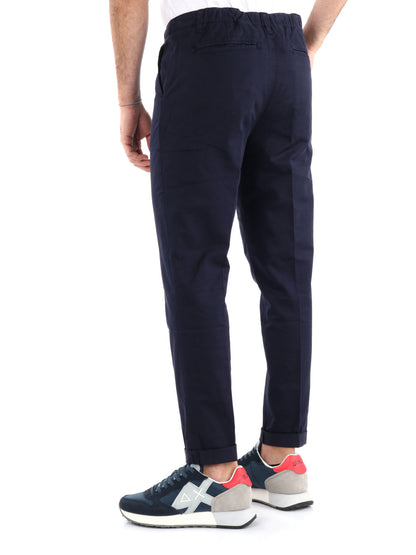 PANTALONE CON COULISSE 40WEFT UOMO BLU