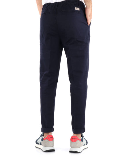 PANTALONE CON COULISSE 40WEFT UOMO BLU