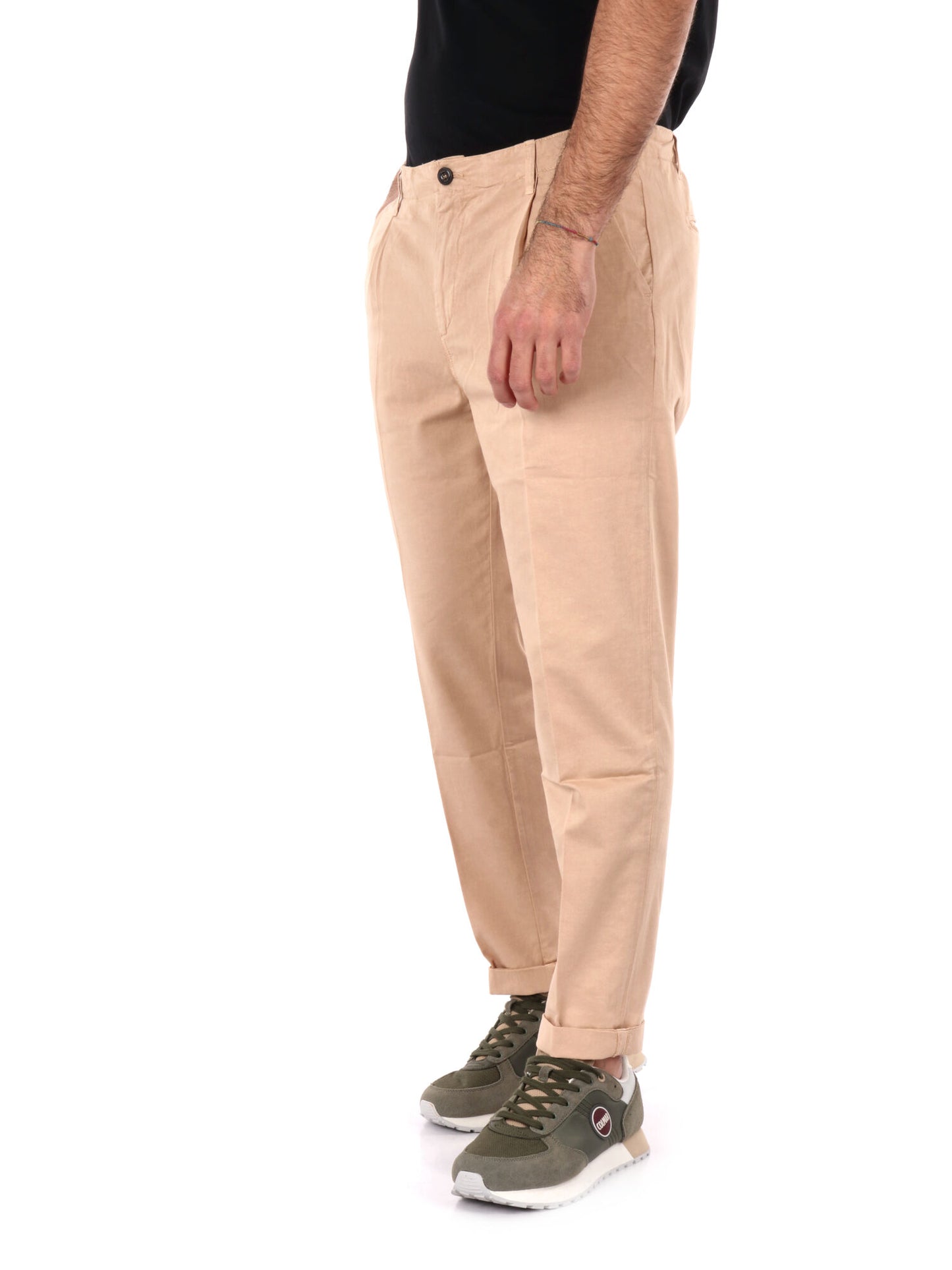 PANTALONE CON COULISSE 40WEFT UOMO BEIGE