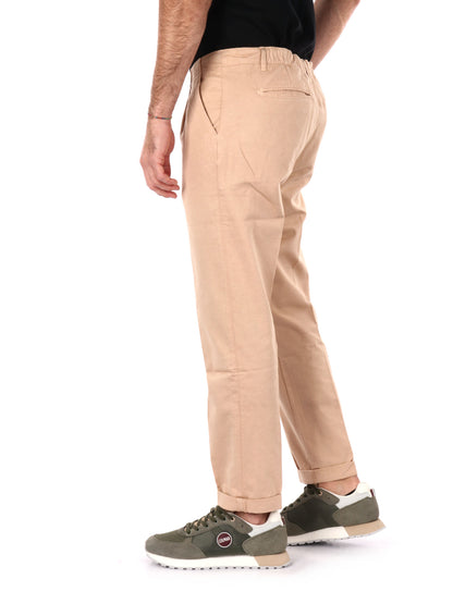 PANTALONE CON COULISSE 40WEFT UOMO BEIGE