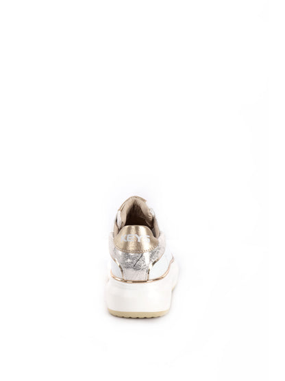SNEAKERS CON CHARME SINISA KEYS DONNA BIANCO ORO