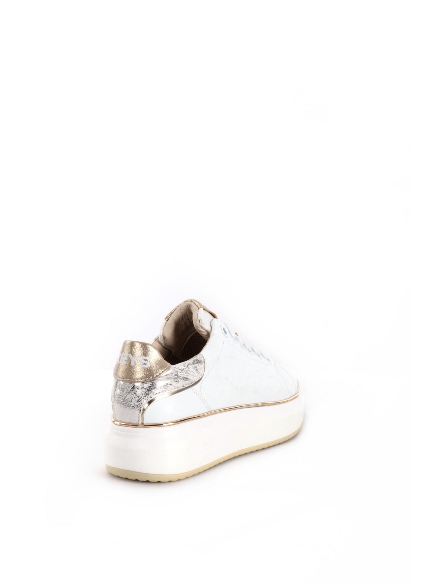 SNEAKERS CON CHARME SINISA KEYS DONNA BIANCO ORO