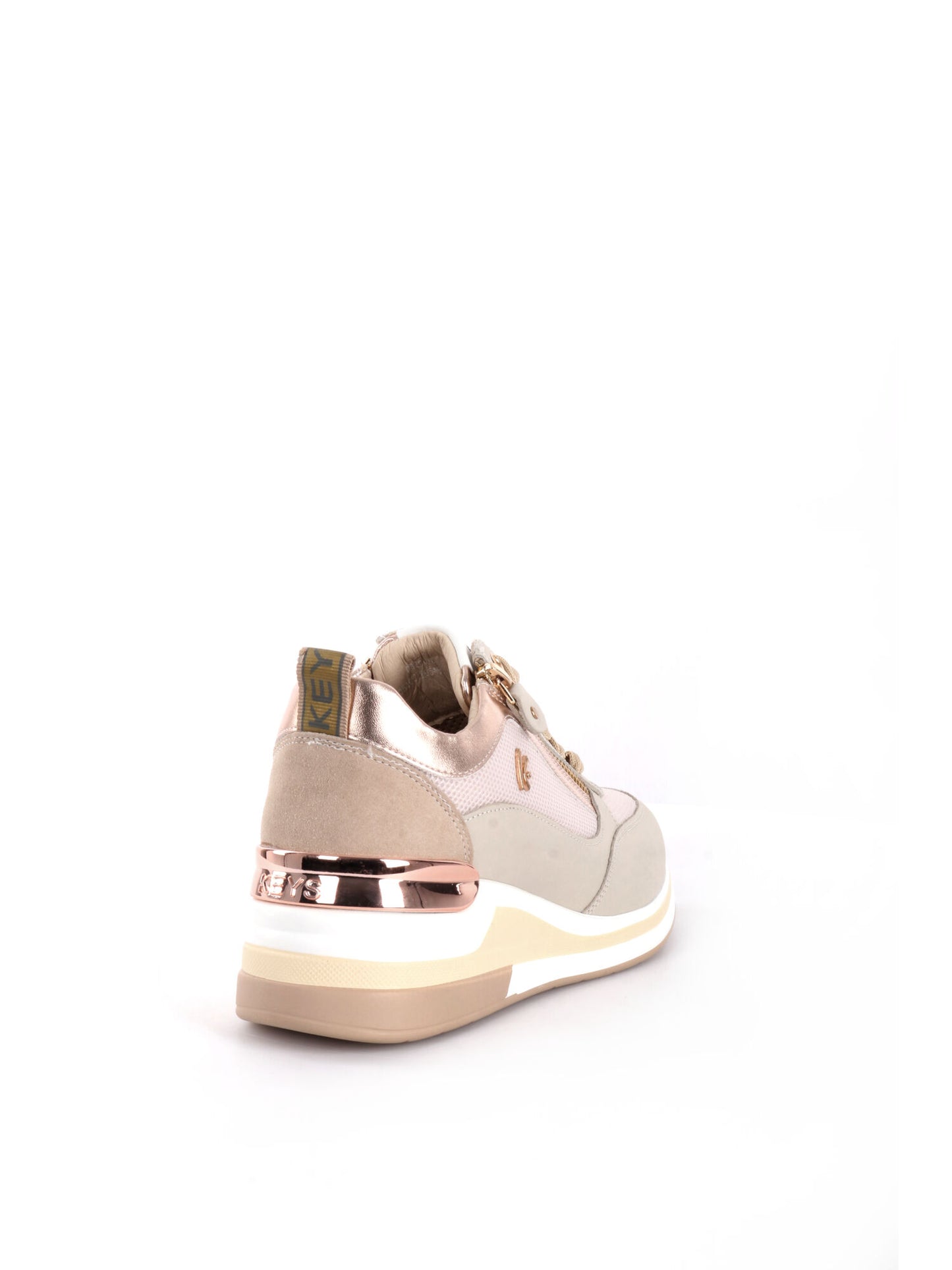 SNEAKERS CON ZEPPA SKY KEYS DONNA BEIGE