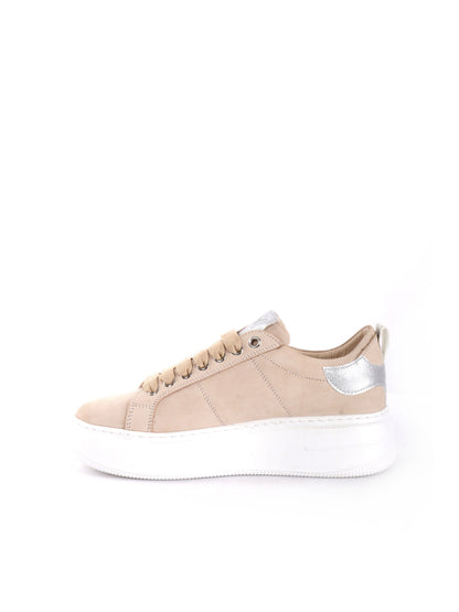 SNEAKERS CON ZIP VENUS KEYS DONNA BEIGE