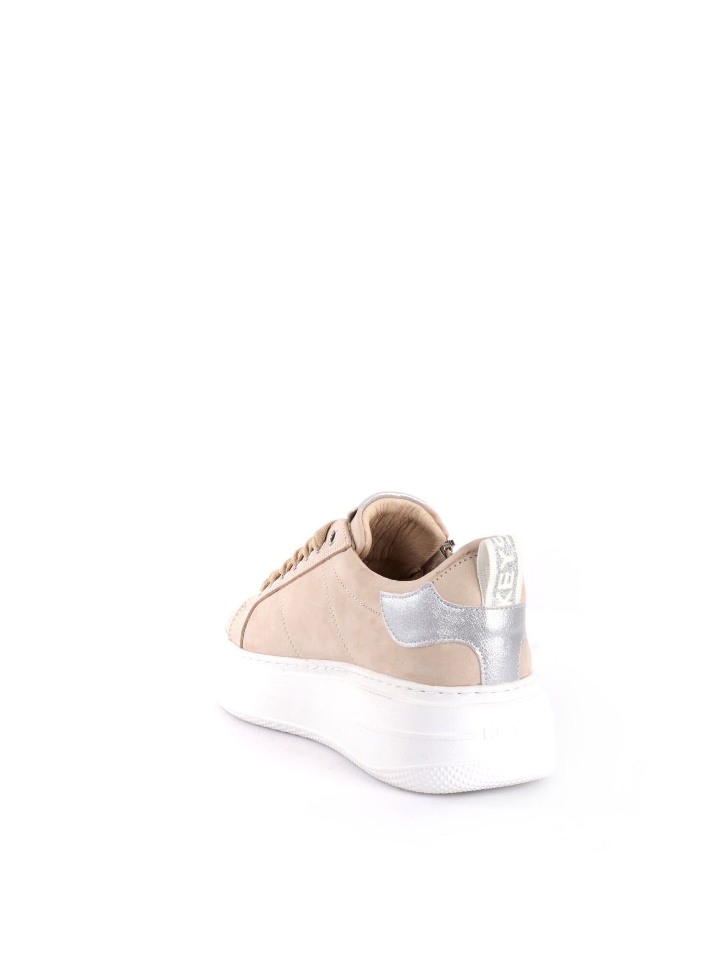 SNEAKERS CON ZIP VENUS KEYS DONNA BEIGE