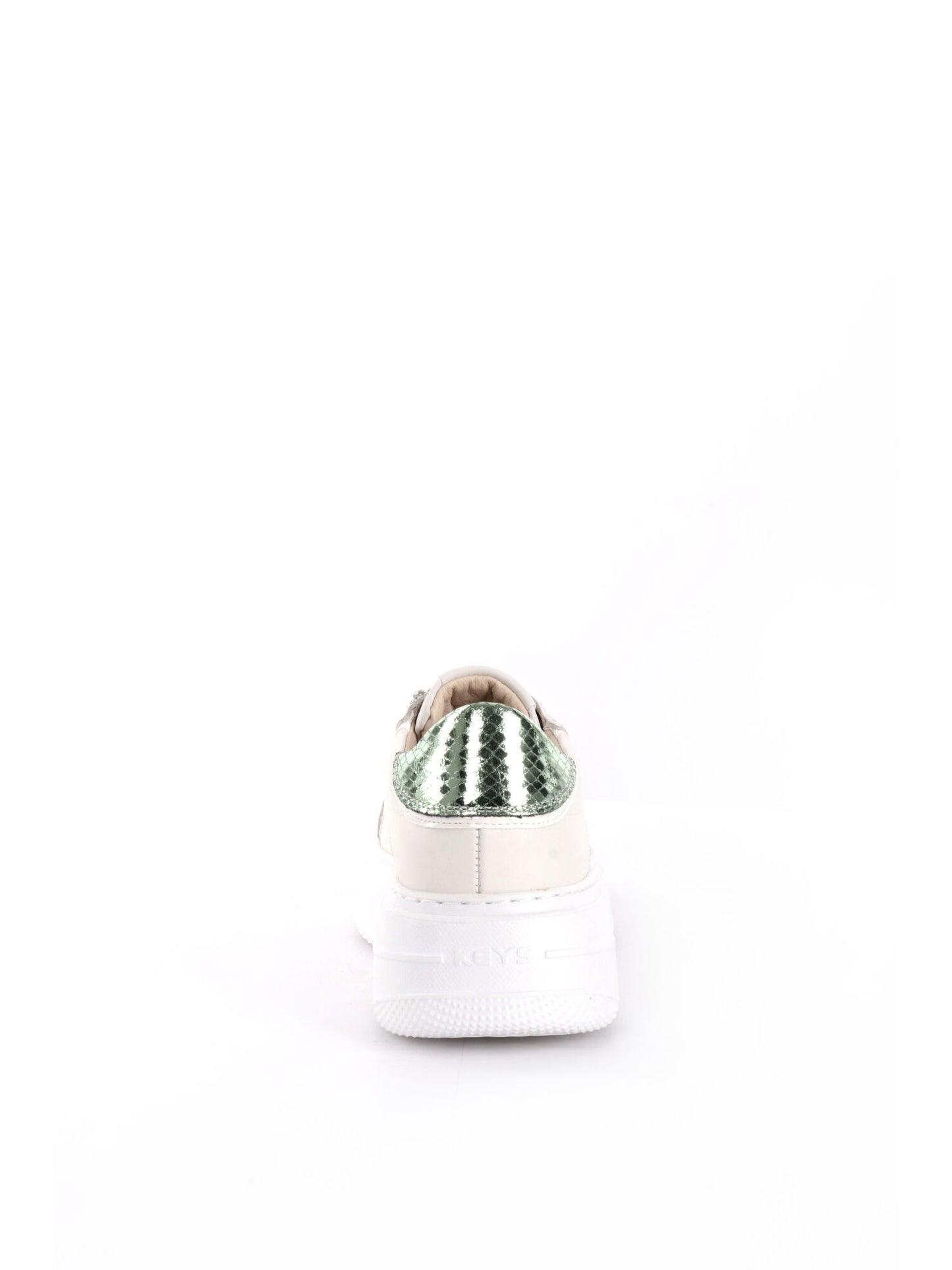 SNEAKERS PLATFORM CON CHARME VENUS KEYS DONNA BIANCO-VERDE