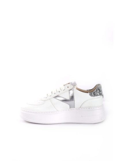 SNEAKERS PLATFORM VENUS KEYS DONNA BIANCO ARGENTO