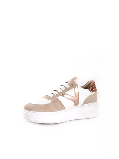 SNEAKERS PLATFORM VENUS KEYS DONNA BIANCO ROSA
