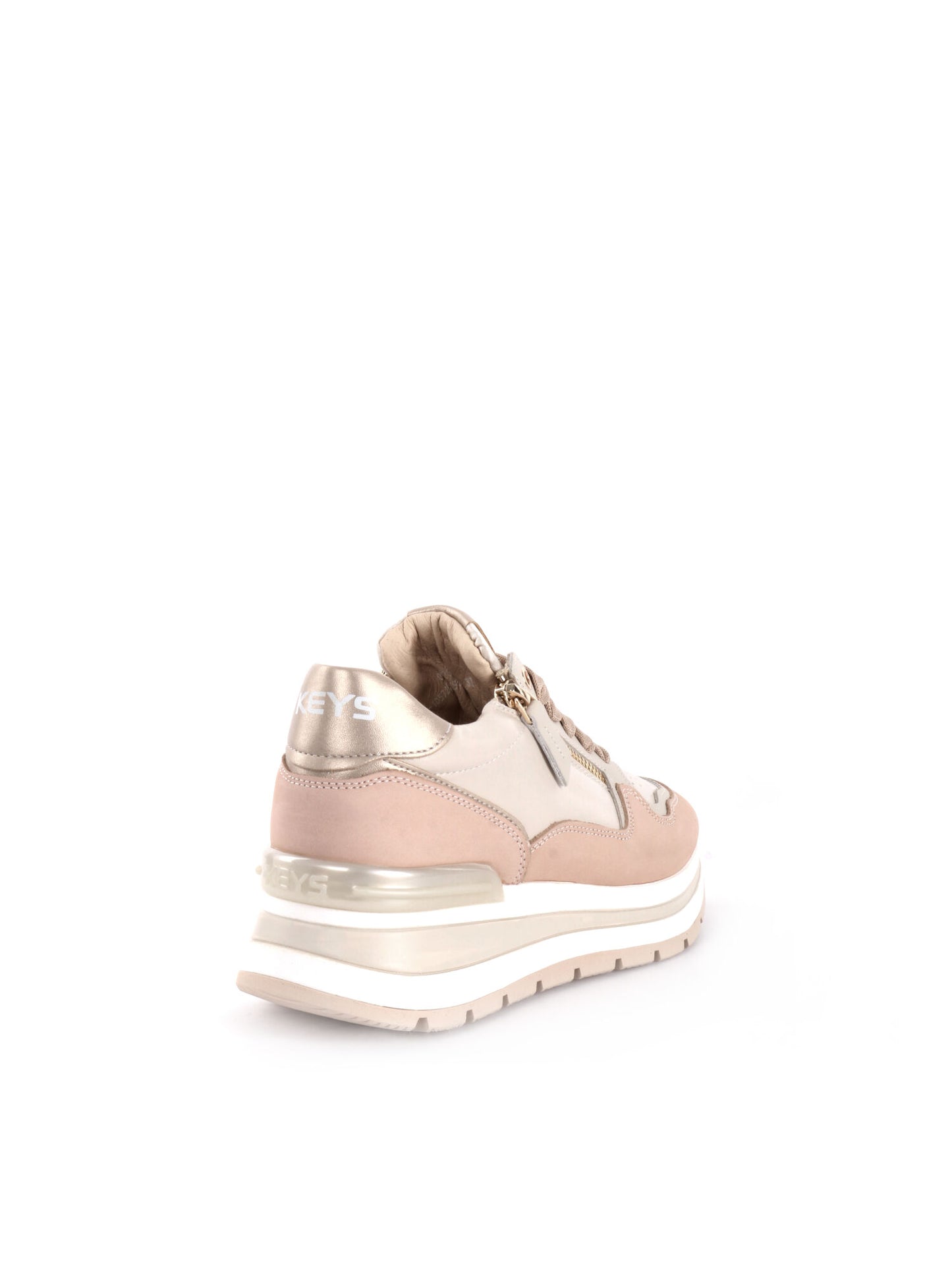 SNEAKERS GOLDEN KEYS DONNA BEIGE