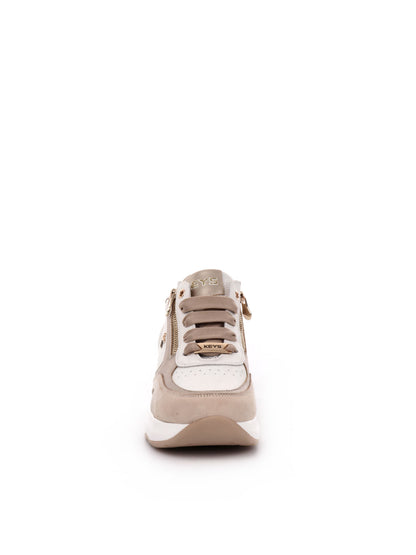 SNEAKERS CON ZEPPA ROSY KEYS  DONNA BEIGE