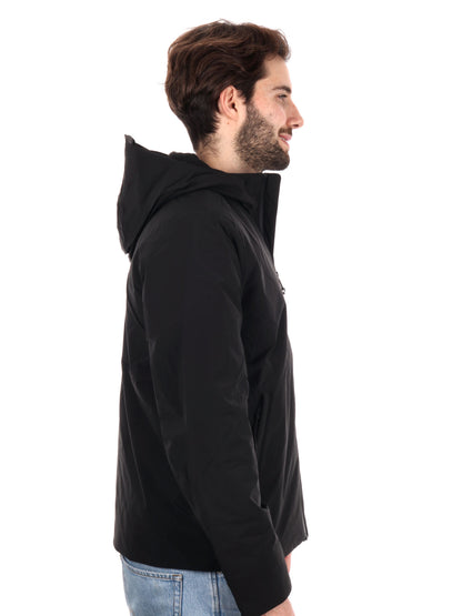 GIUBOTTO CON CAPPUCCIO TECNICO CALVIN KLEIN JEANS UOMO NERO