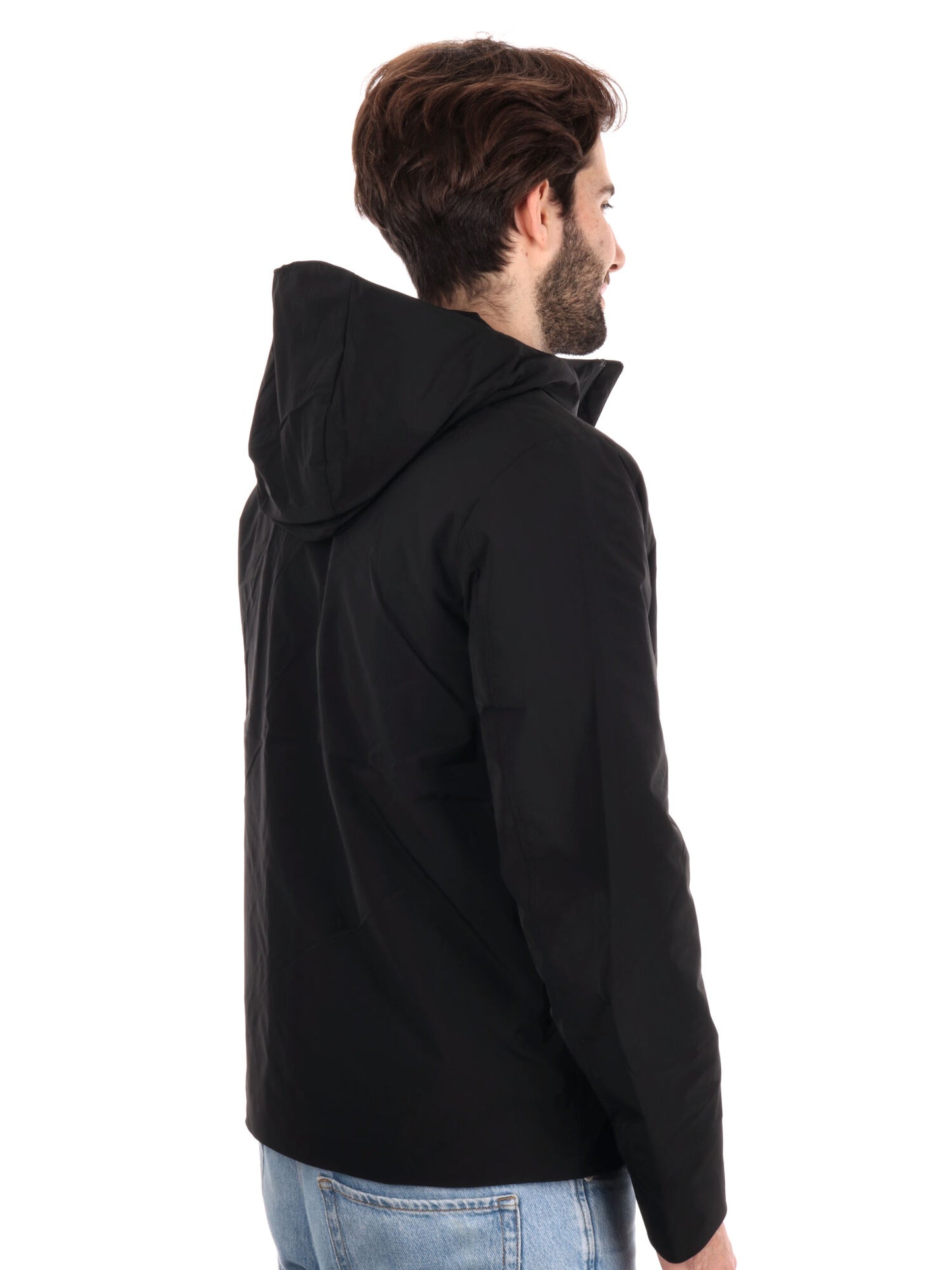 GIUBOTTO CON CAPPUCCIO TECNICO CALVIN KLEIN JEANS UOMO NERO