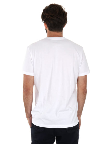 T-SHIRT PACH LOGO LEE UOMO BIANCO
