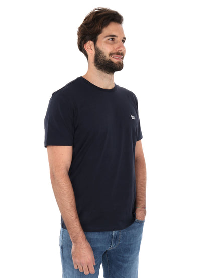 T-SHIRT PACH LOGO LEE UOMO BLU