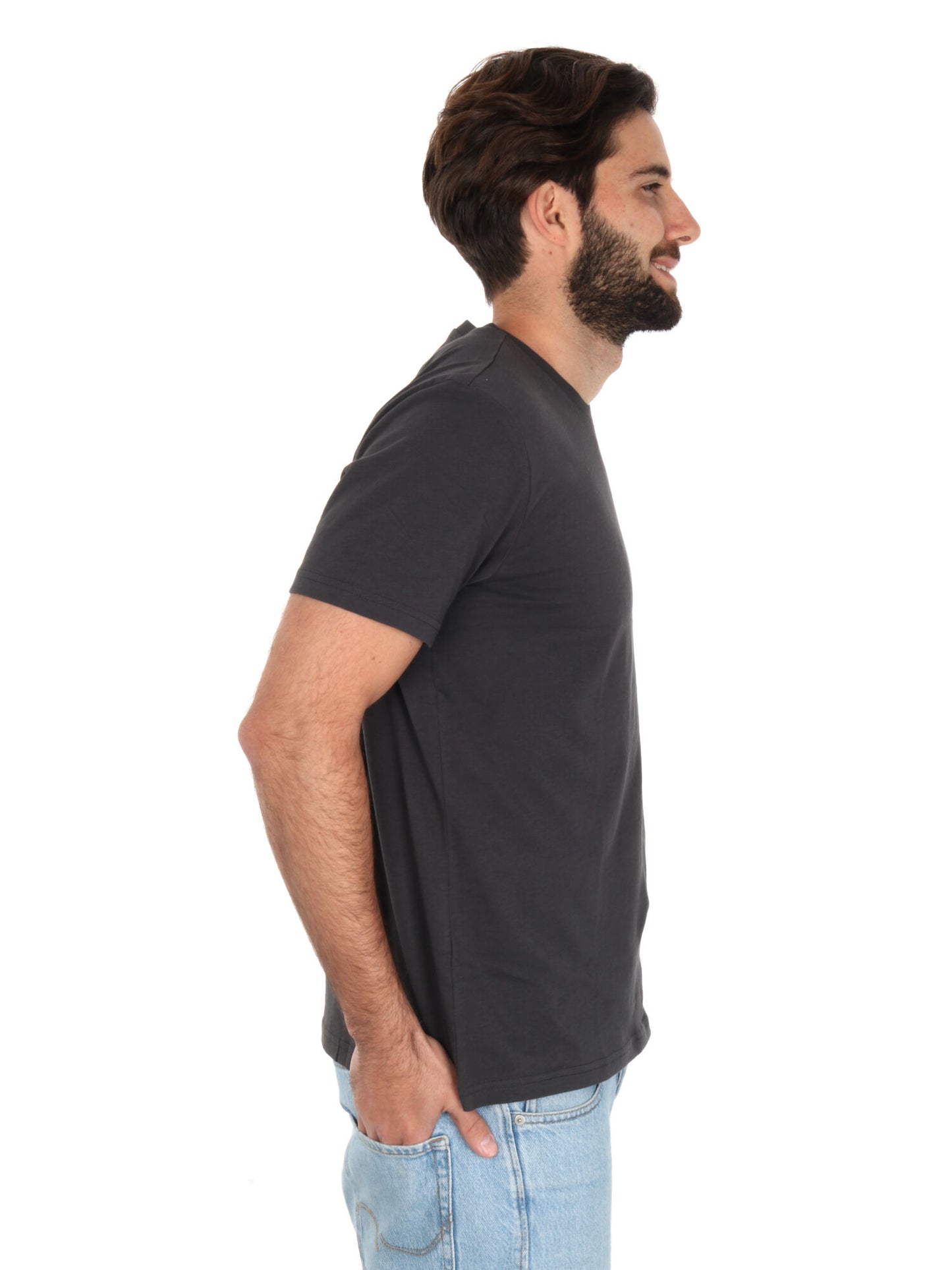 T-SHIRT PACH LOGO LEE UOMO NERO