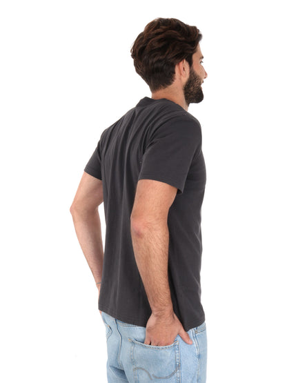 T-SHIRT PACH LOGO LEE UOMO NERO