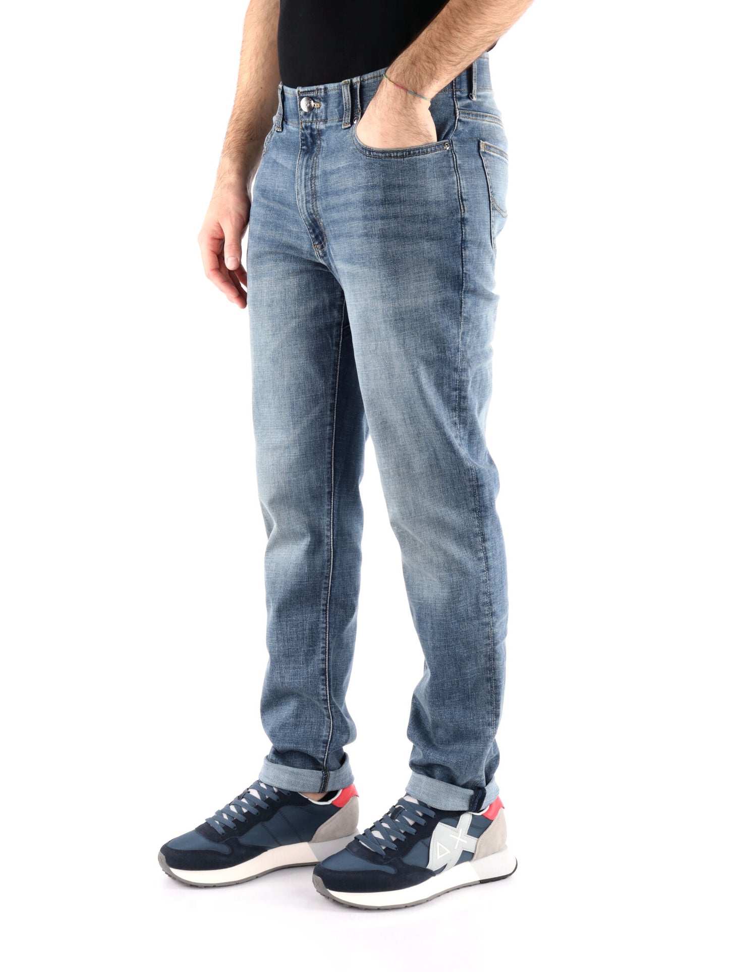 DENIM SLIM FIT LEE UOMO JEANS CHIARO