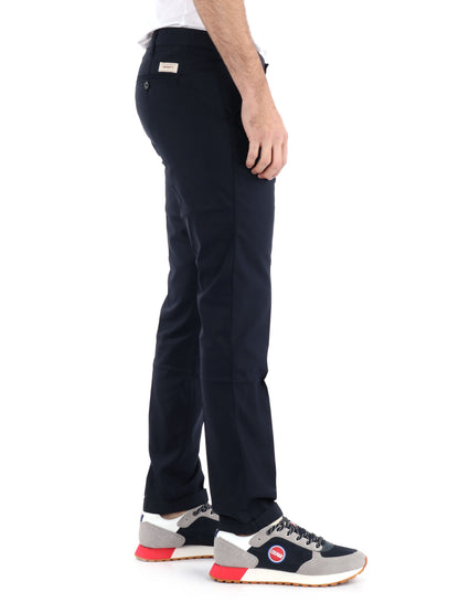 PANTALONE TENCEL 40WEFT UOMO BLU