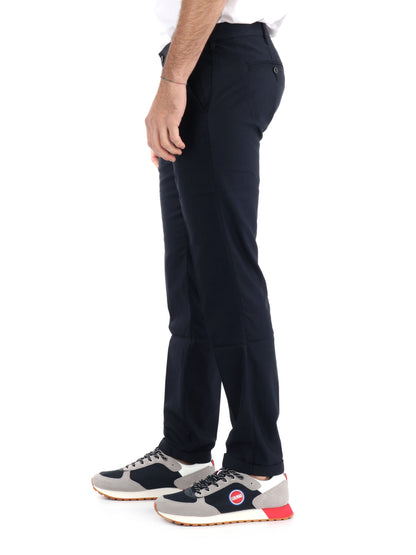 PANTALONE TENCEL 40WEFT UOMO BLU