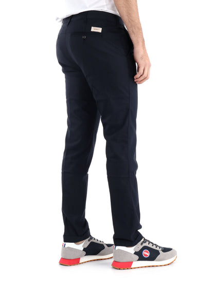 PANTALONE TENCEL 40WEFT UOMO BLU