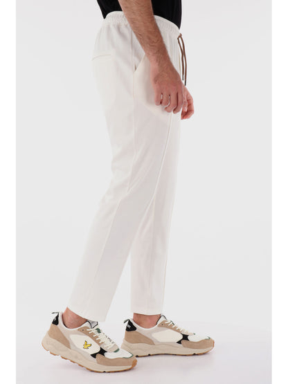 PANTALONE SPORTIVO FB UOMO PANNA
