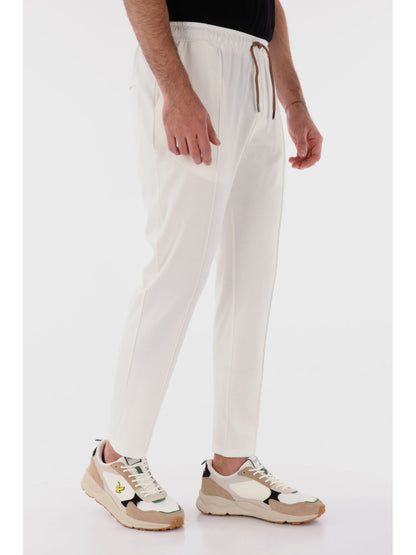 PANTALONE SPORTIVO FB UOMO PANNA