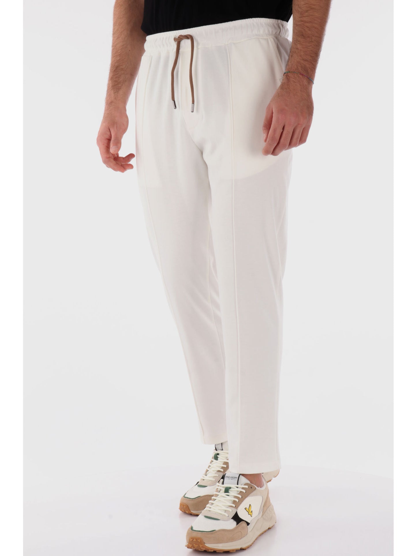 PANTALONE SPORTIVO FB UOMO PANNA