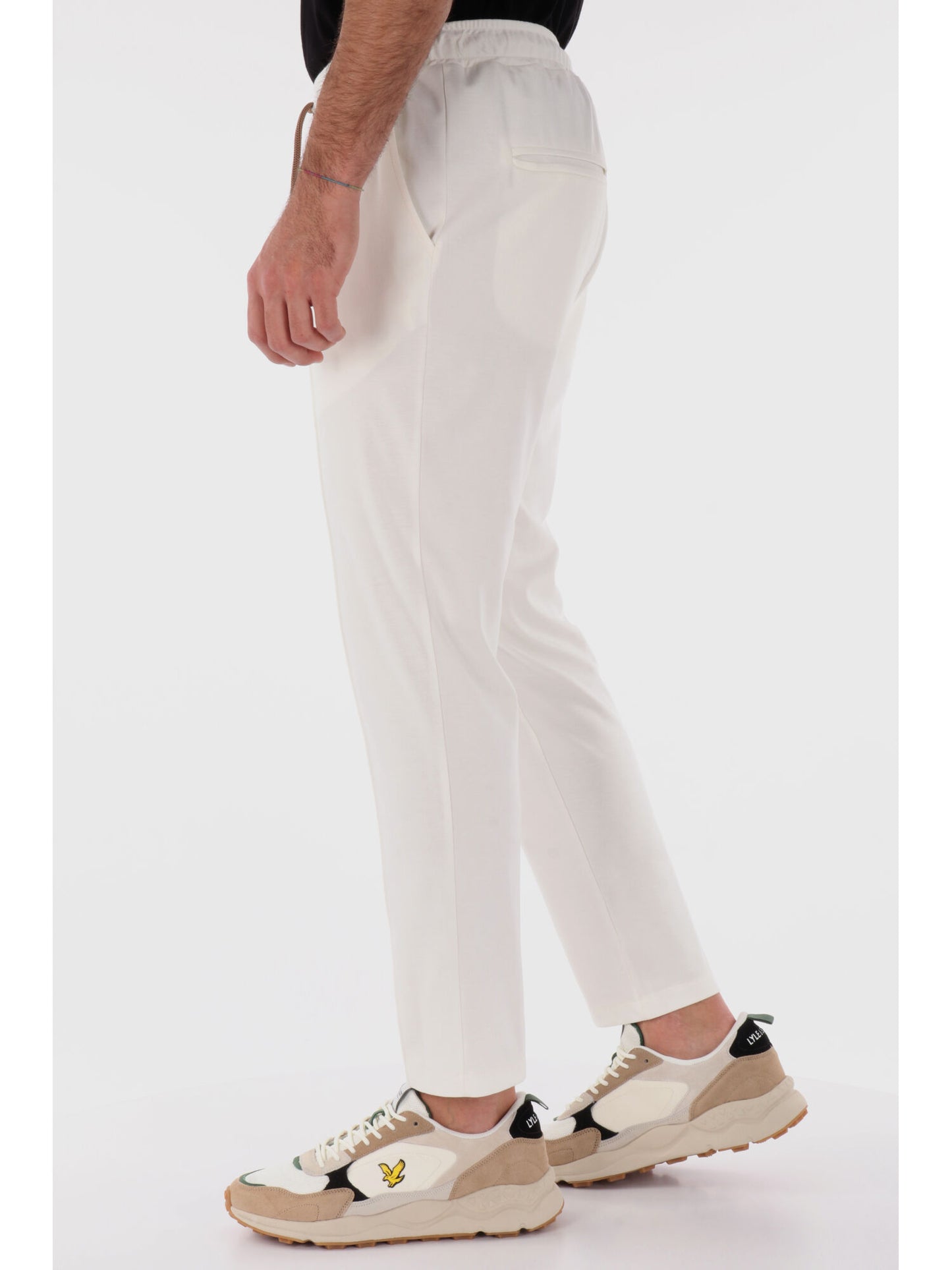 PANTALONE SPORTIVO FB UOMO PANNA
