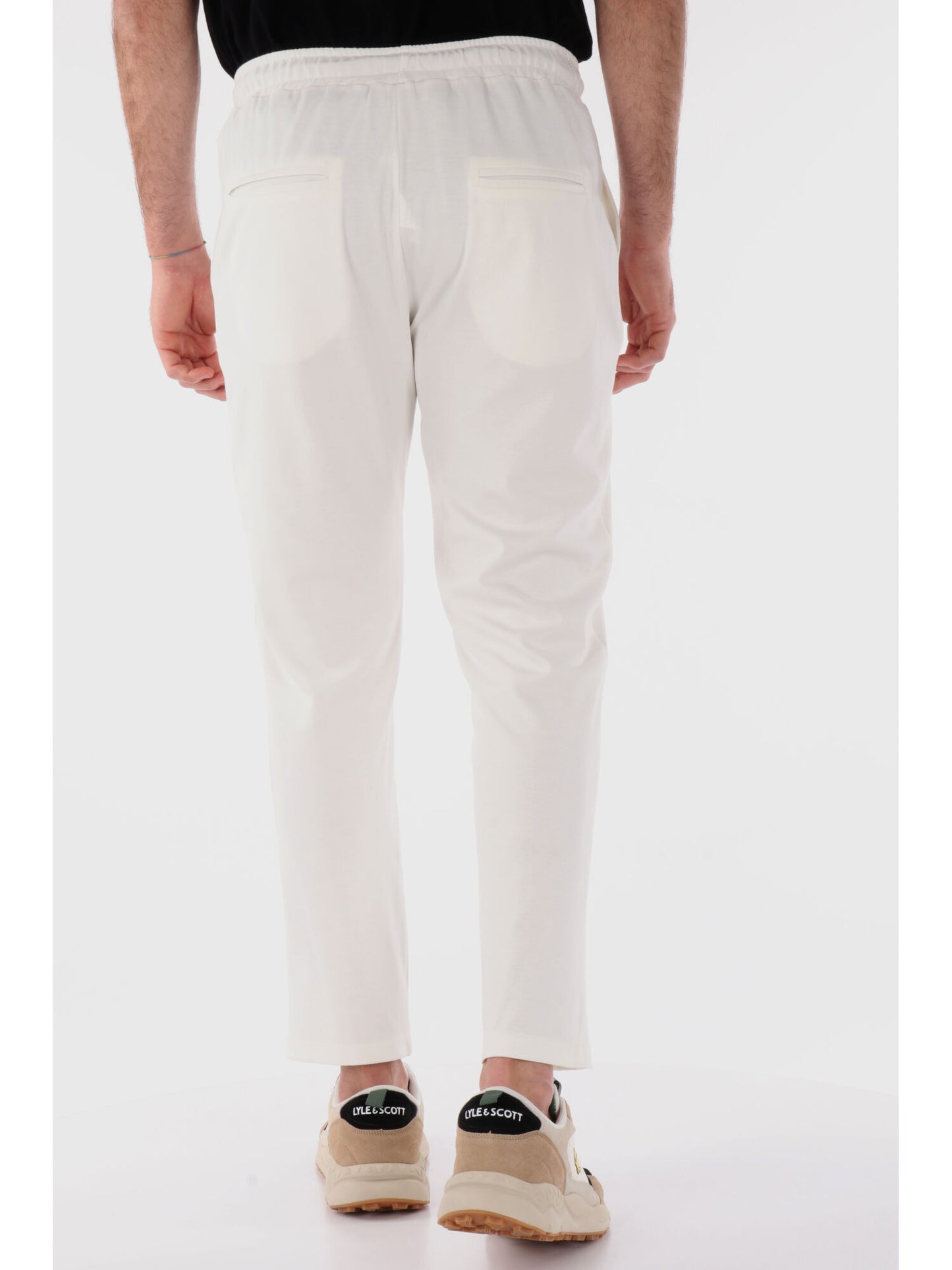 PANTALONE SPORTIVO FB UOMO PANNA