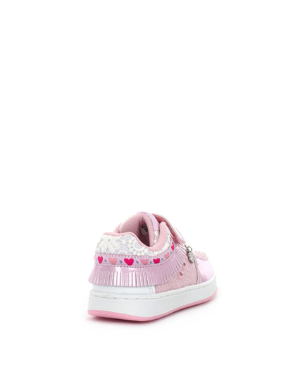 SNEAKERS FRANGETTA MIX CON LUCI LELLI KELLY BAMBINA ROSA