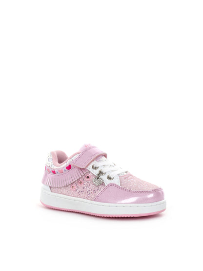 SNEAKERS FRANGETTA MIX CON LUCI LELLI KELLY BAMBINA ROSA