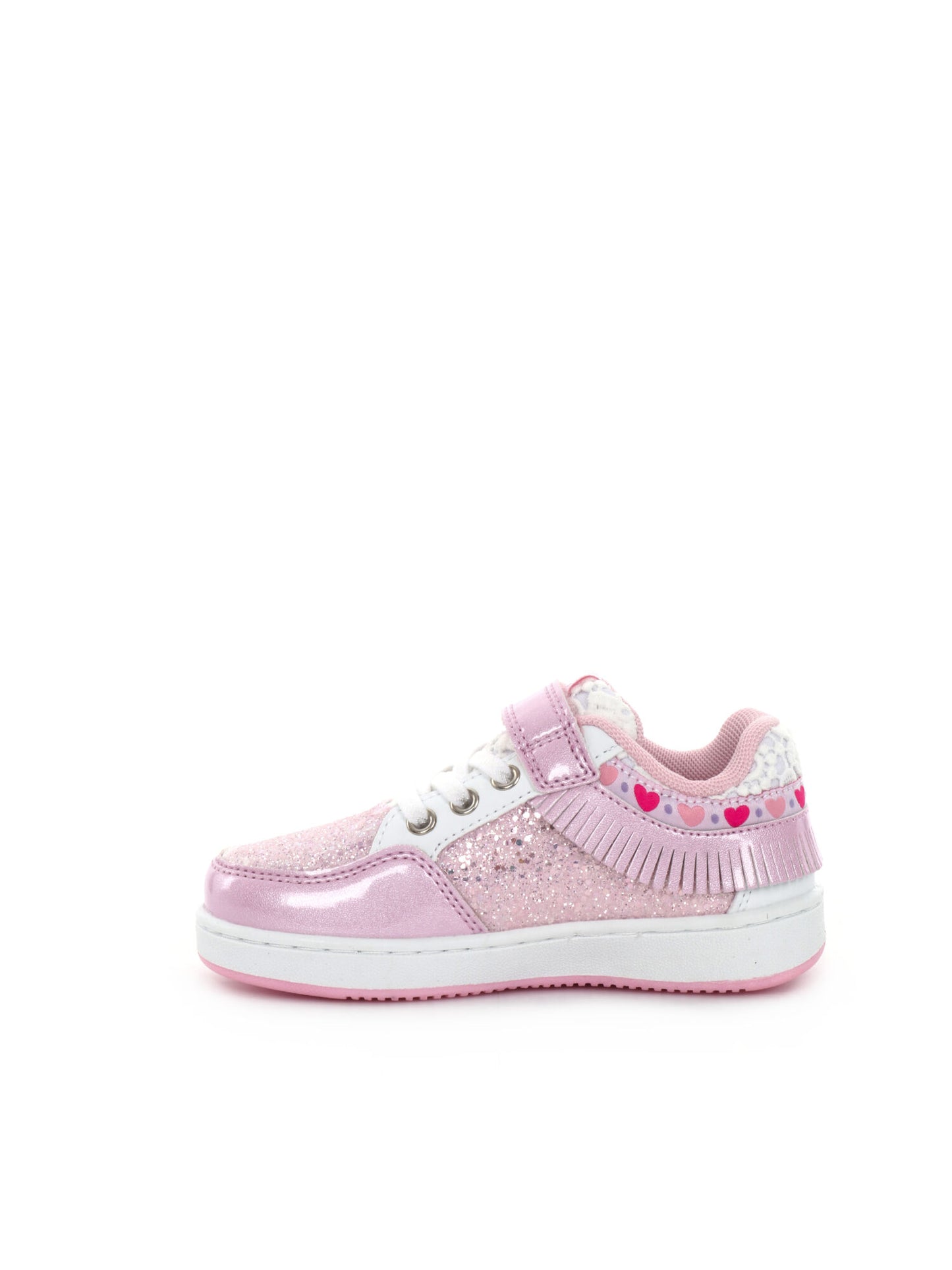 SNEAKERS FRANGETTA MIX CON LUCI LELLI KELLY BAMBINA ROSA