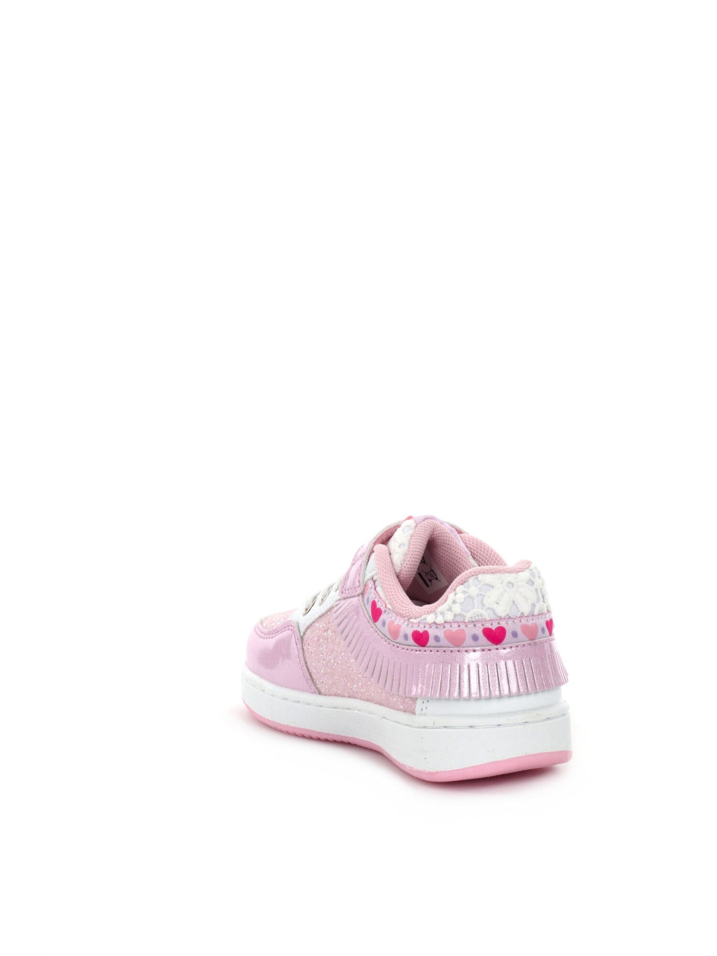 SNEAKERS FRANGETTA MIX CON LUCI LELLI KELLY BAMBINA ROSA
