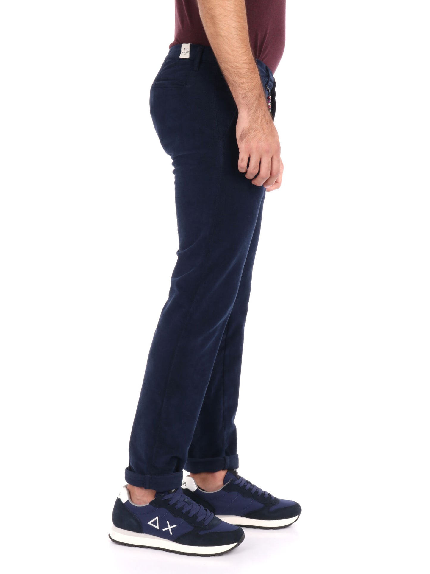 PANTALONE FUSTAGNO FB UOMO BLU MEDIO