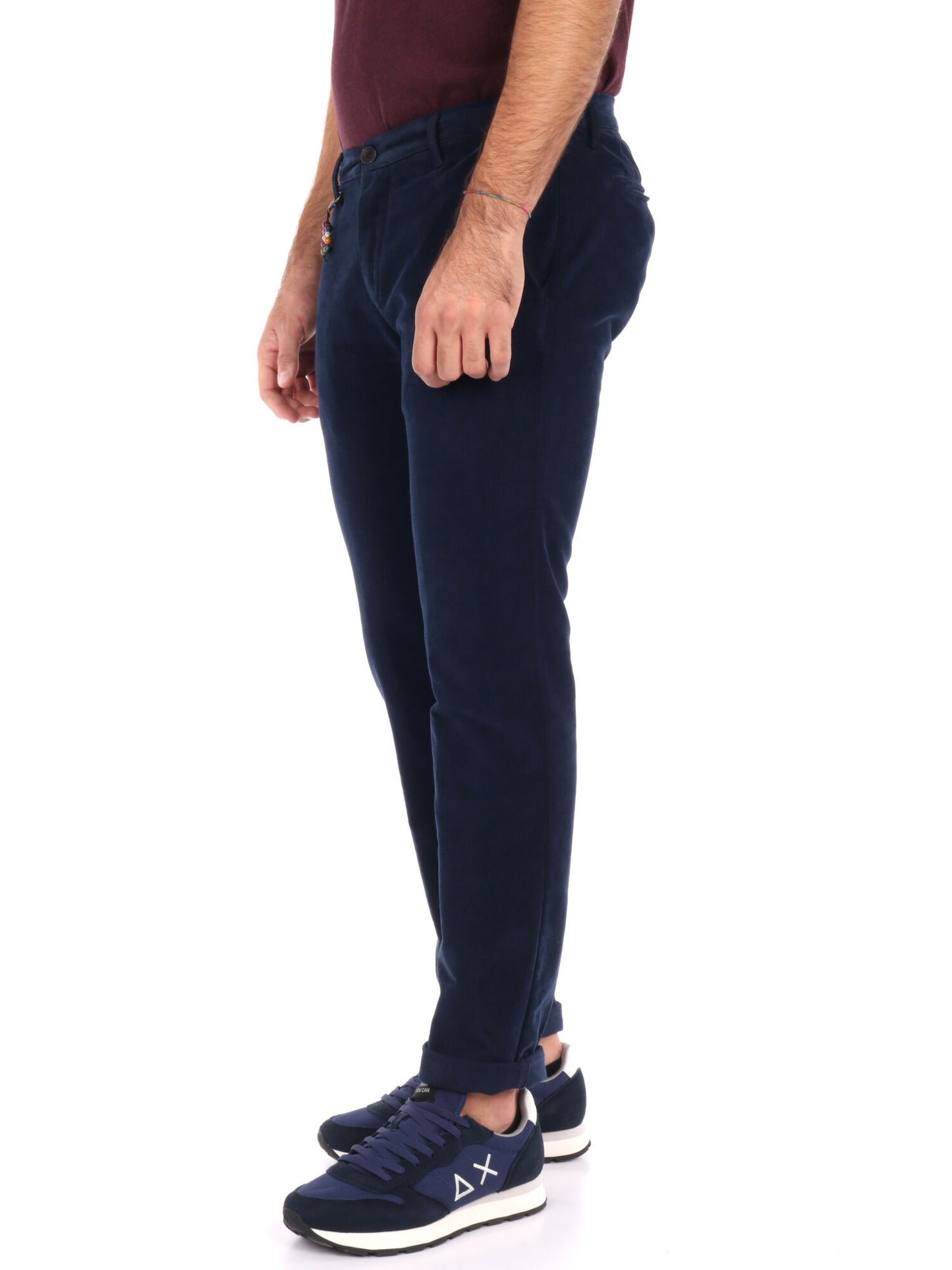 PANTALONE FUSTAGNO FB UOMO BLU MEDIO