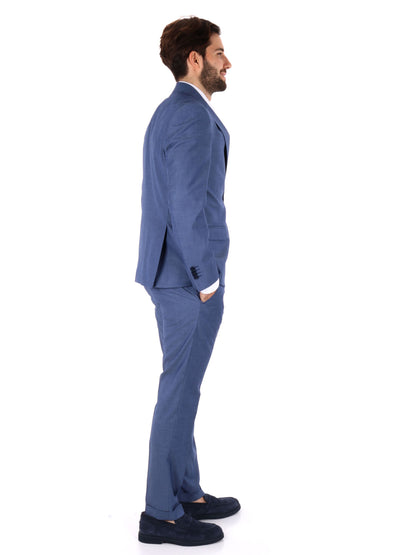 ABITO MONOPETTO FB UOMO BLU