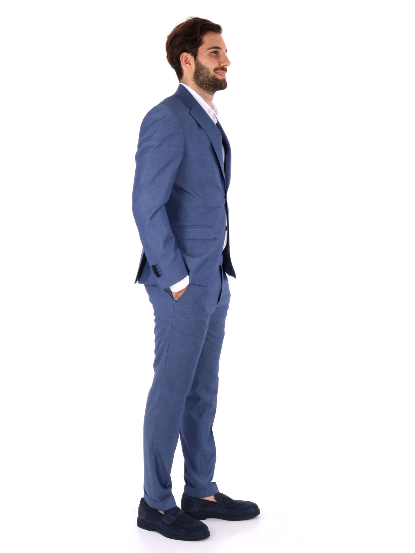 ABITO MONOPETTO FB UOMO BLU