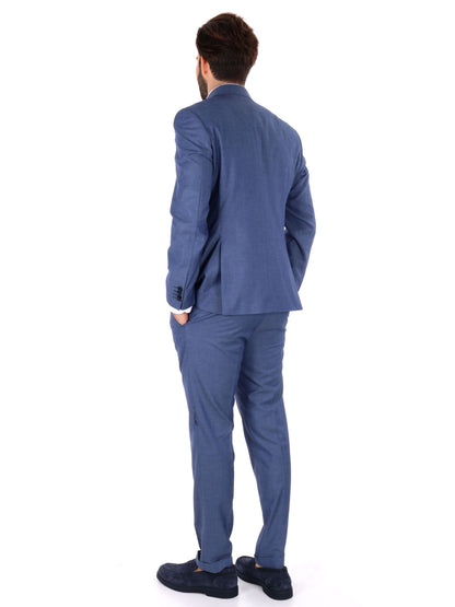 ABITO MONOPETTO FB UOMO BLU