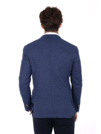 GIACCA DOPPIO PETTO DROP 4 FB UOMO BLU