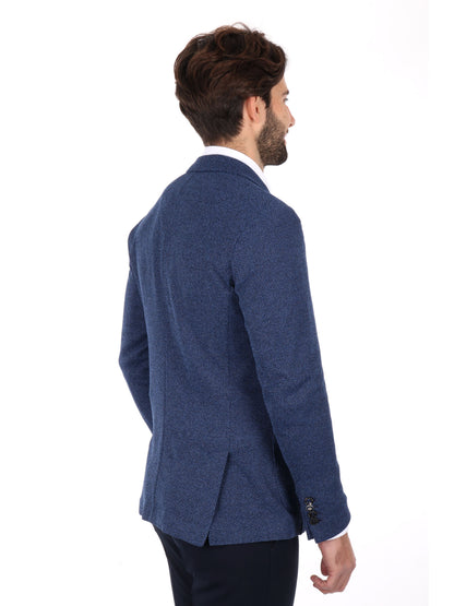 GIACCA DOPPIO PETTO DROP 4 FB UOMO BLU