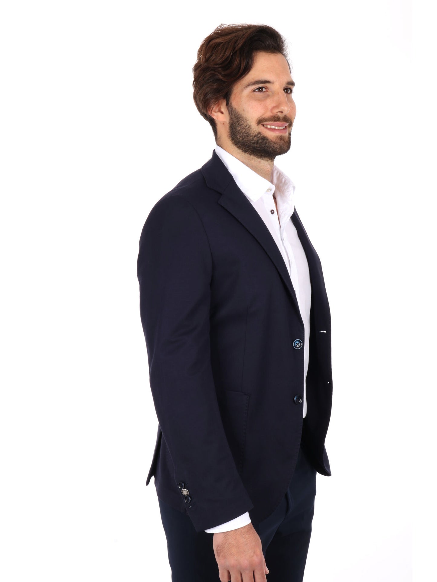 GIACCA MONOPETTO PUNTO MILANO FB UOMO BLU