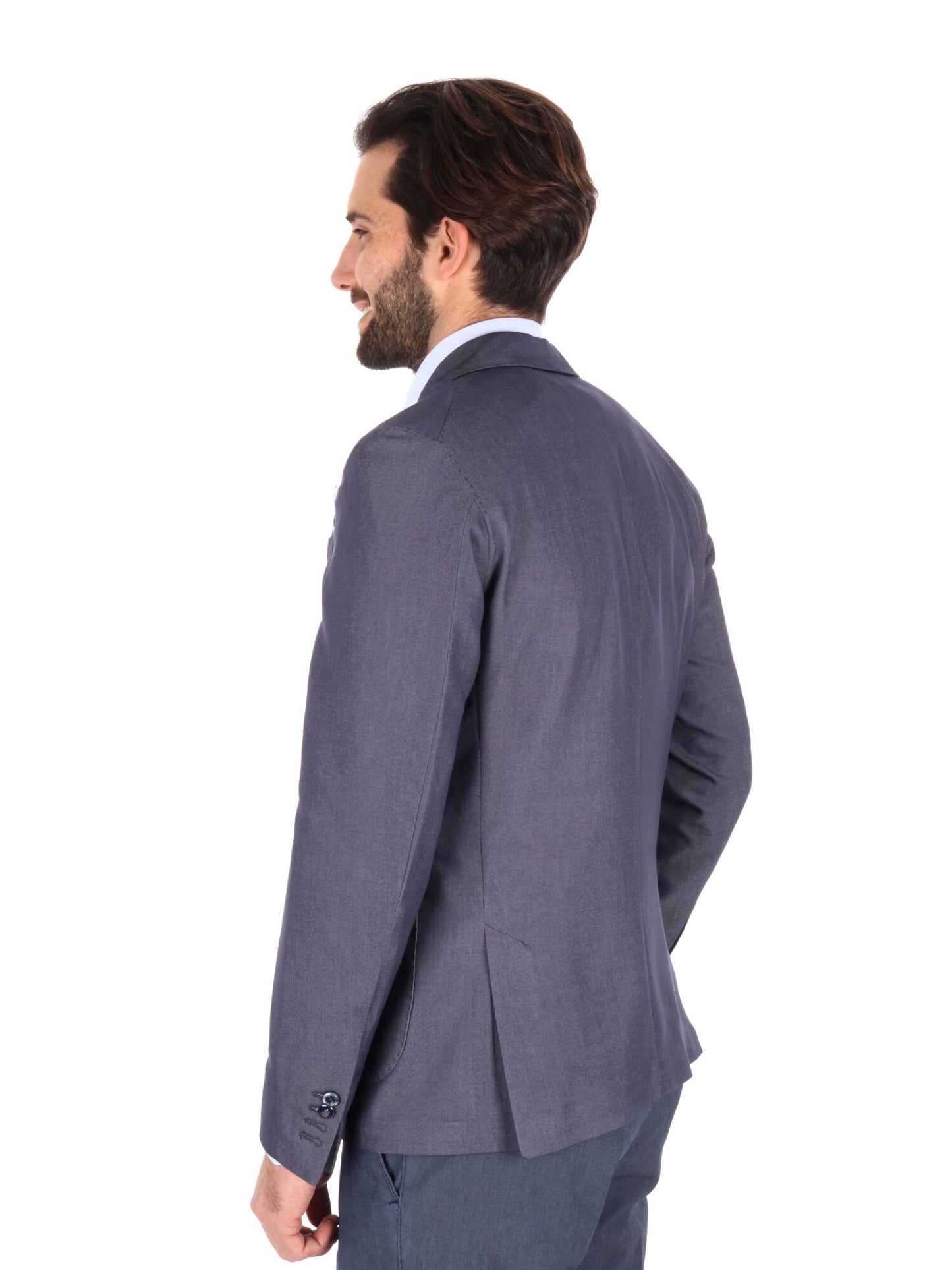 GIACCA MONOPETTO FB UOMO BLU