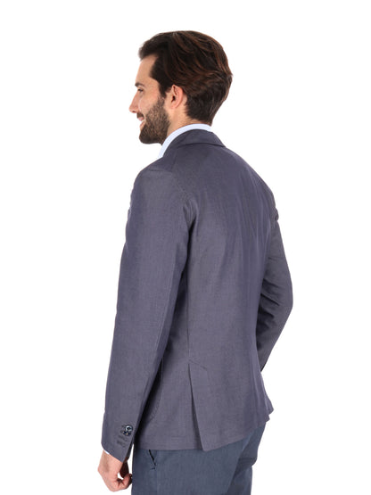 GIACCA MONOPETTO FB UOMO BLU