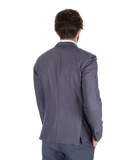 GIACCA MONOPETTO FB UOMO BLU