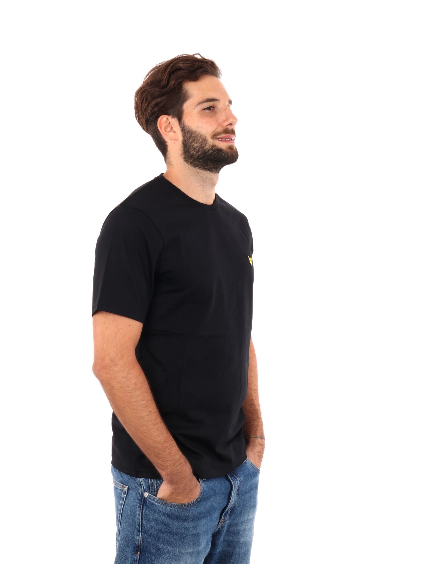 T-SHIRT LYLE&SCOTT UOMO NERO